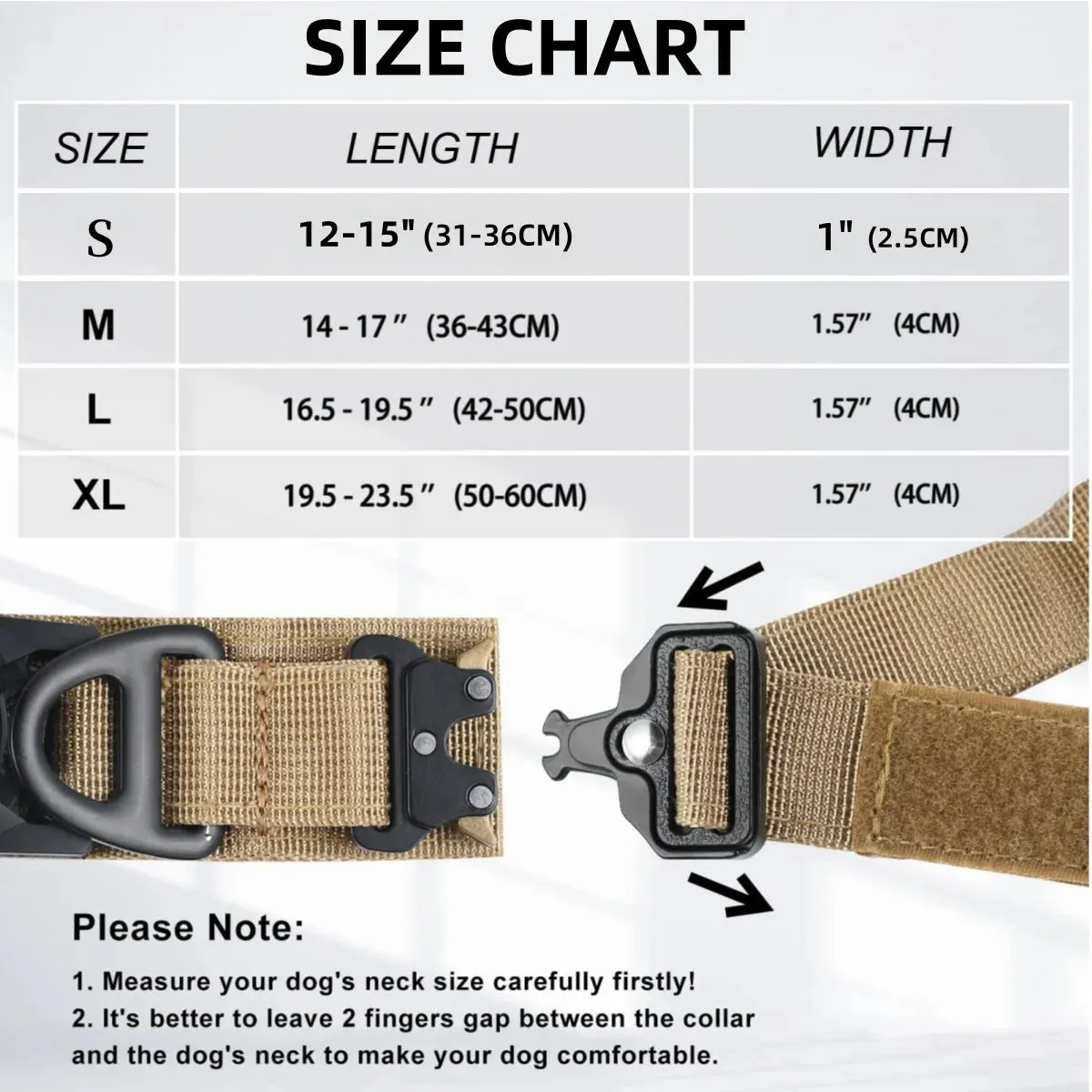 Adjustable Nylon AirTag Holder Dog Collar  Metal Buckle Pet Tactical Collar Dog Accessories Anti Lost and Pet Dogs Tracking Safe