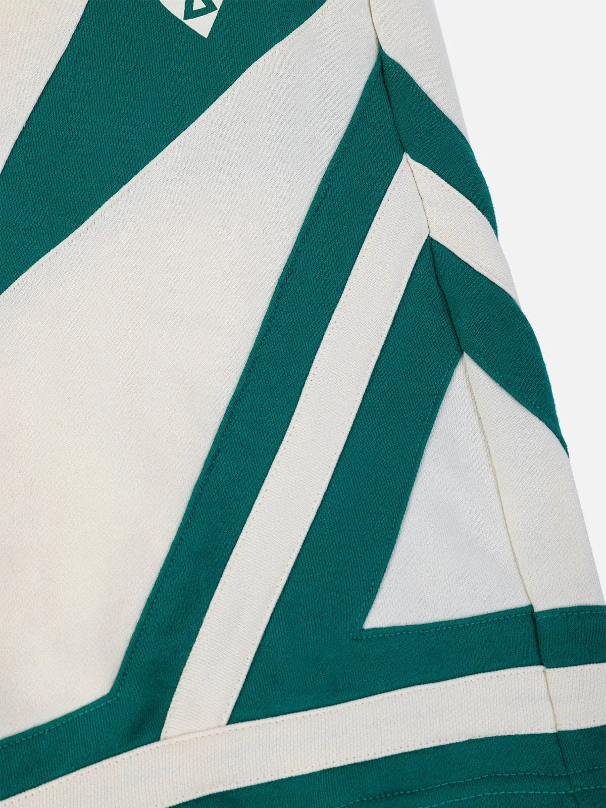 Aelfric Eden Color Blocking Patchwork Shorts