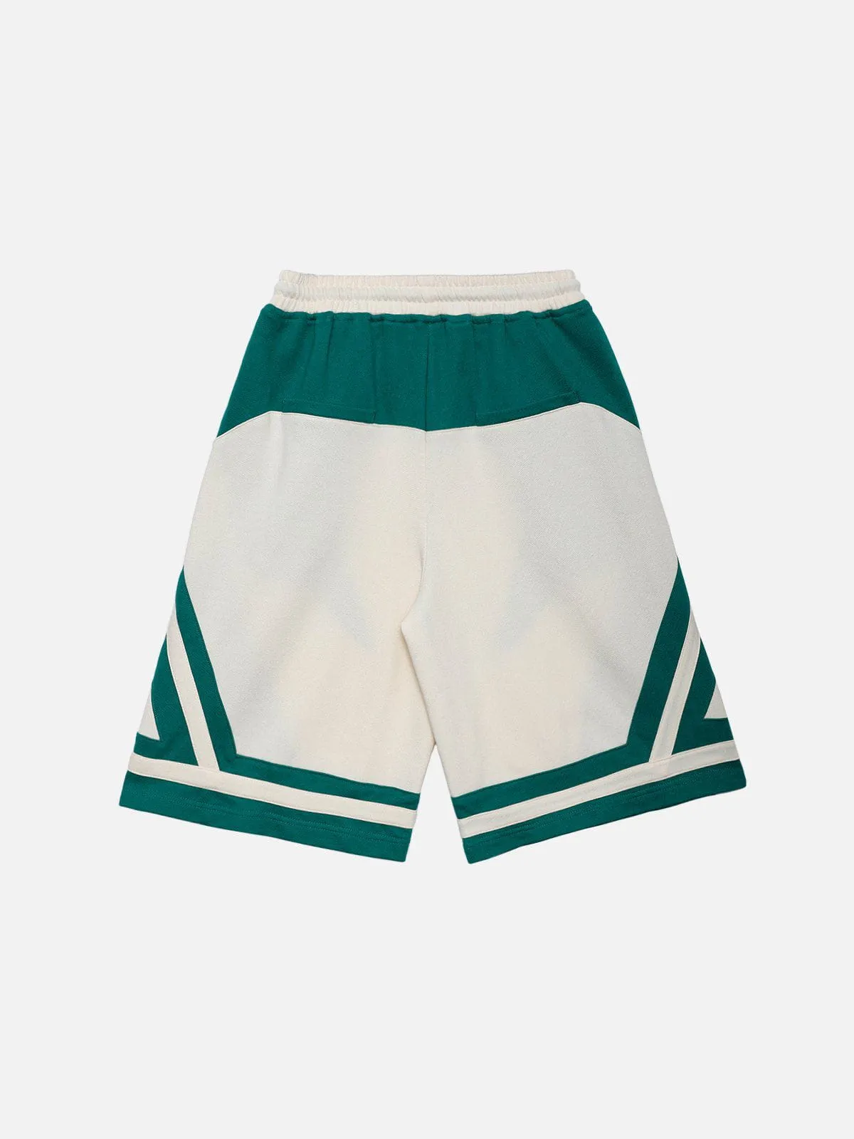 Aelfric Eden Color Blocking Patchwork Shorts