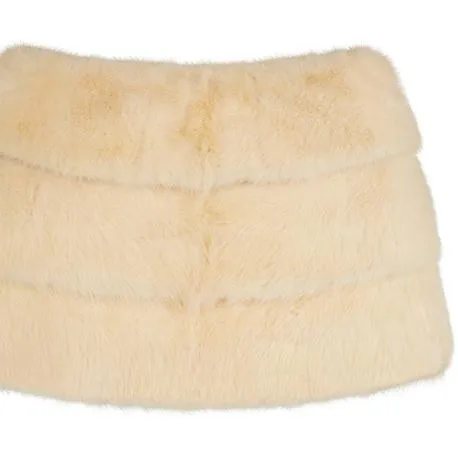 ARCHIVE - 1950s Emba Jasmine Natural White Mink Shawl