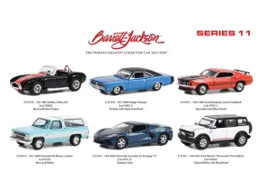 (Barrett-Jackson Scottsdale Edition) Series 11 SET OF 6 Diecast 1:64 Scale Models - Greenlight 37270
