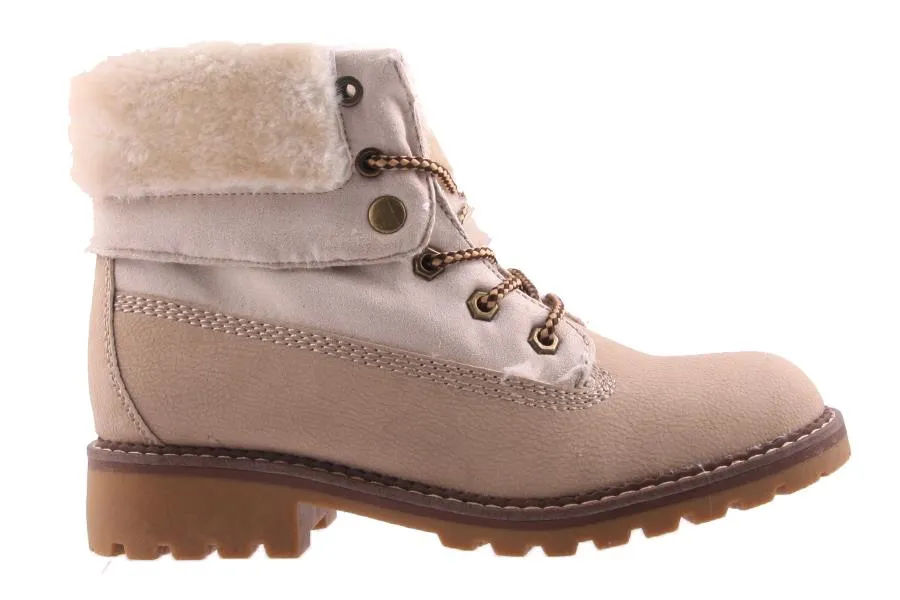 CARLY BEIGE NUBUCK