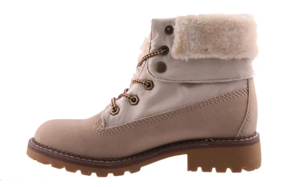 CARLY BEIGE NUBUCK