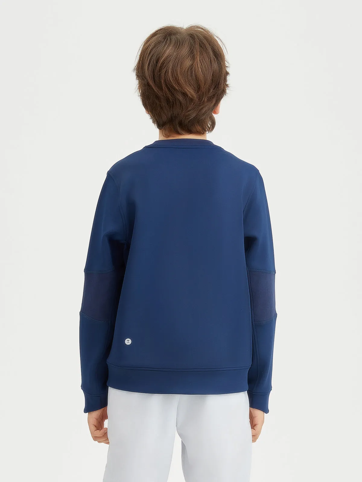 Crew Neck Fusion Sweater