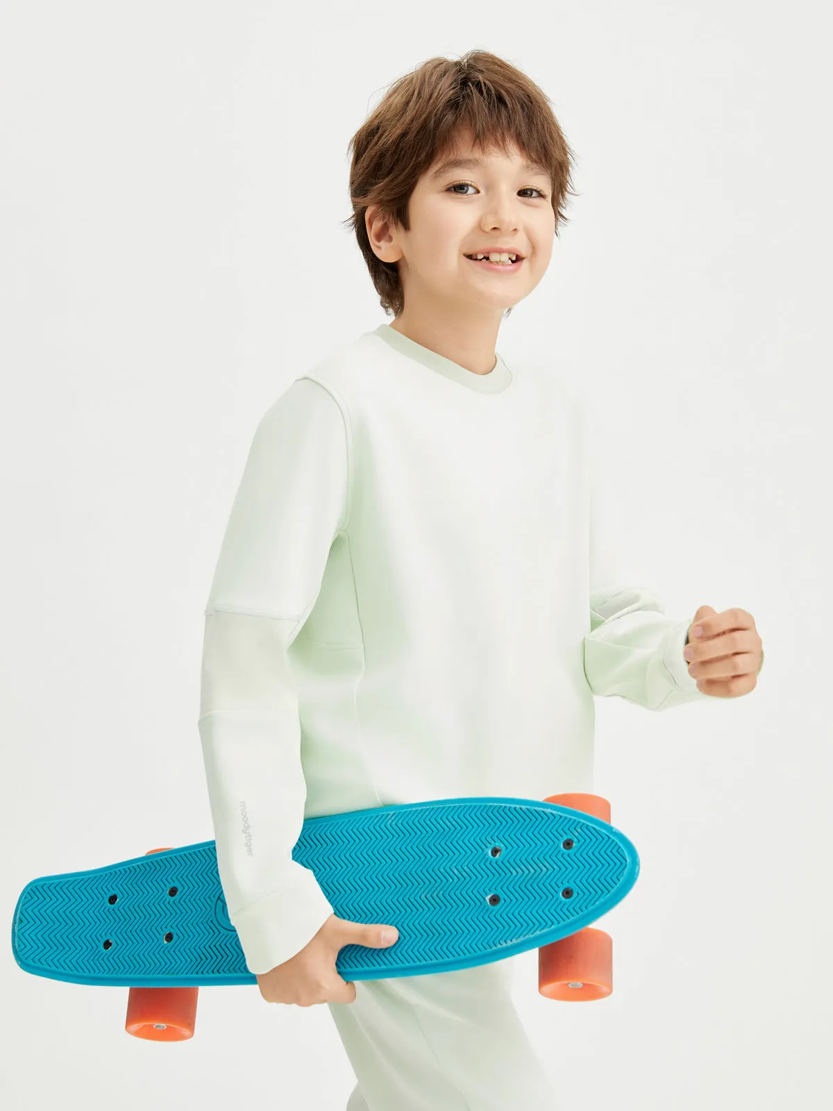 Crew Neck Fusion Sweater