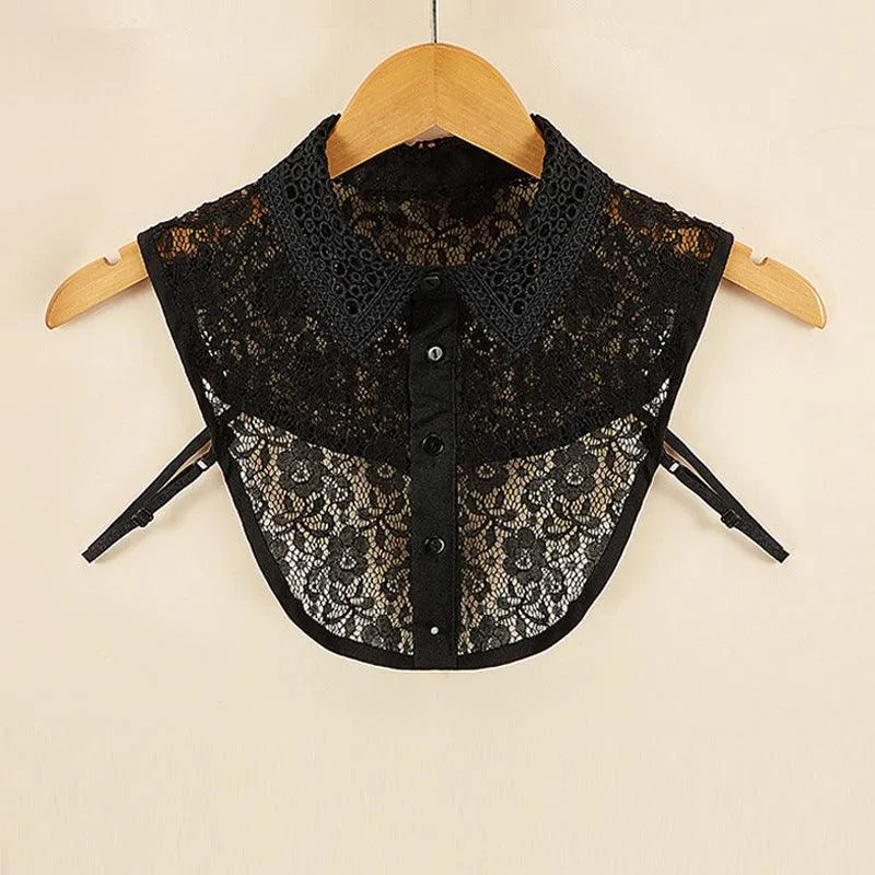 Fake Collar Women's Hollow Lace