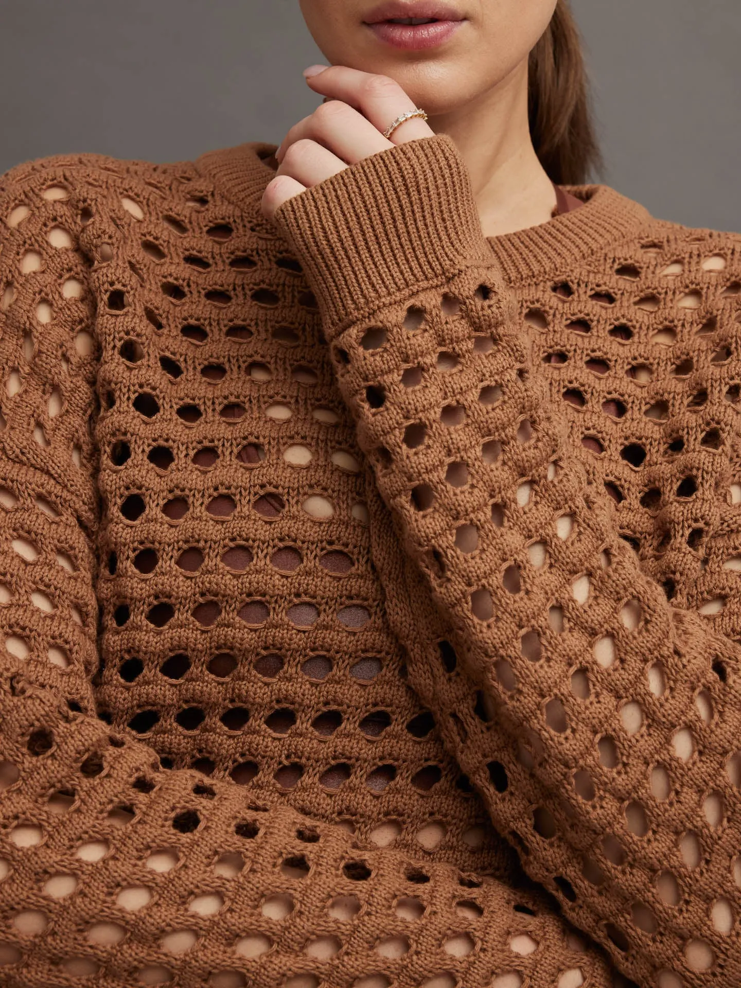HARSHAW SWEATER - GOLDEN BRONZE