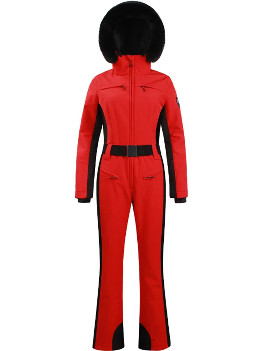 High Stretch One-Piece Ski Suit