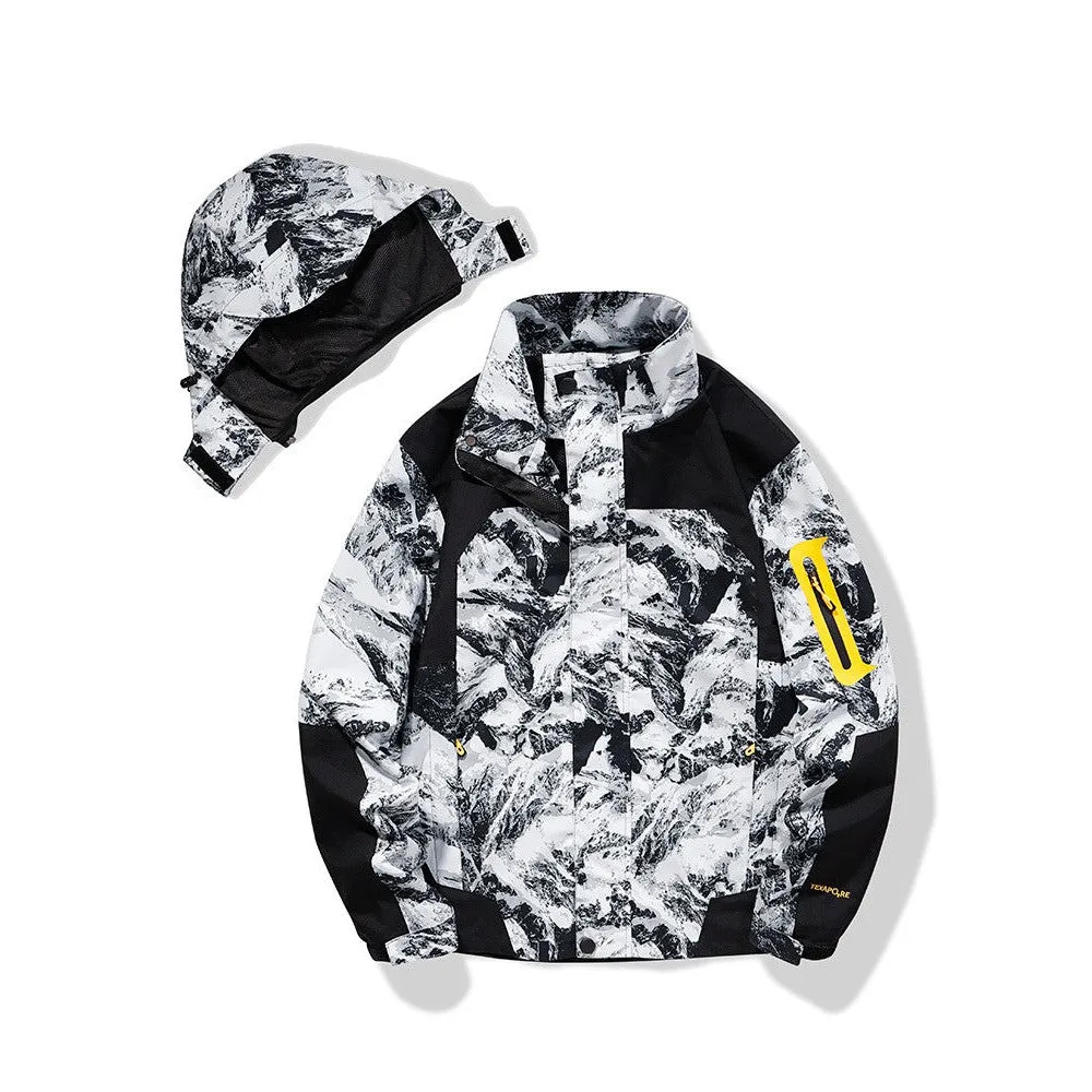 INSTOCK-outdoor men's and women's  jackets waterproof and