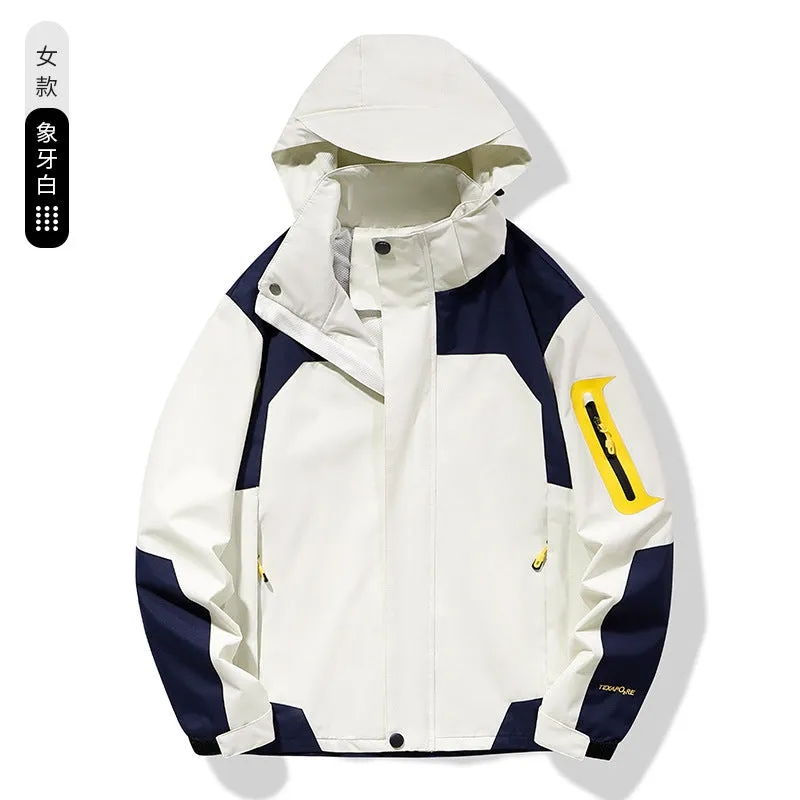 INSTOCK-outdoor men's and women's  jackets waterproof and