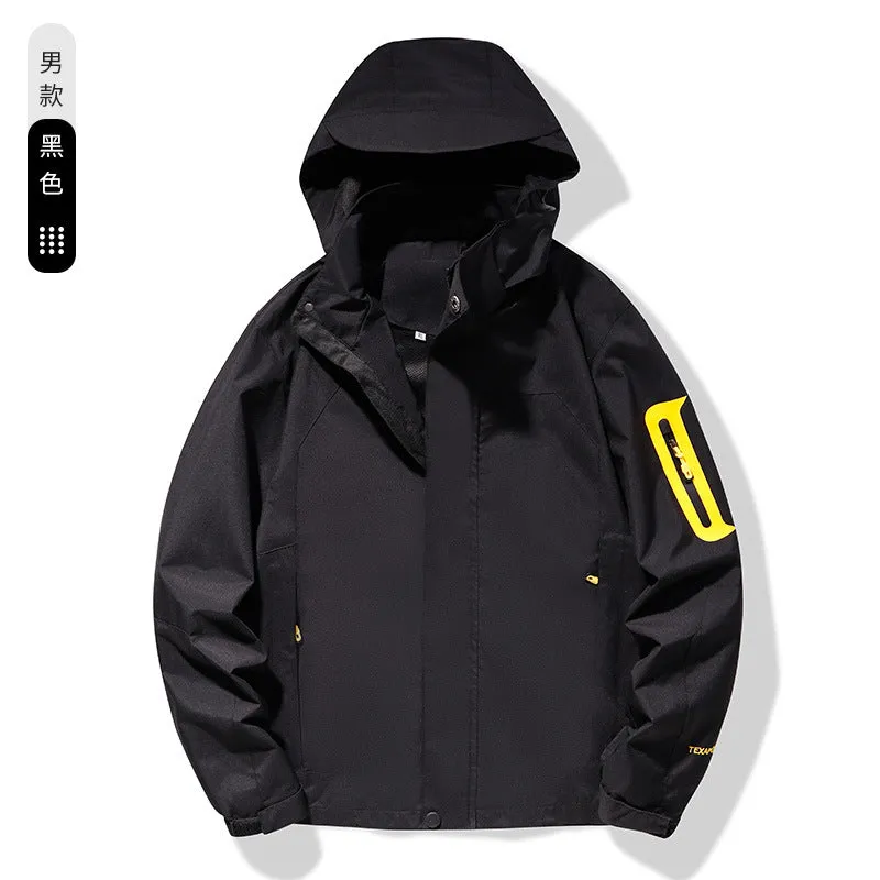 INSTOCK-outdoor men's and women's  jackets waterproof and