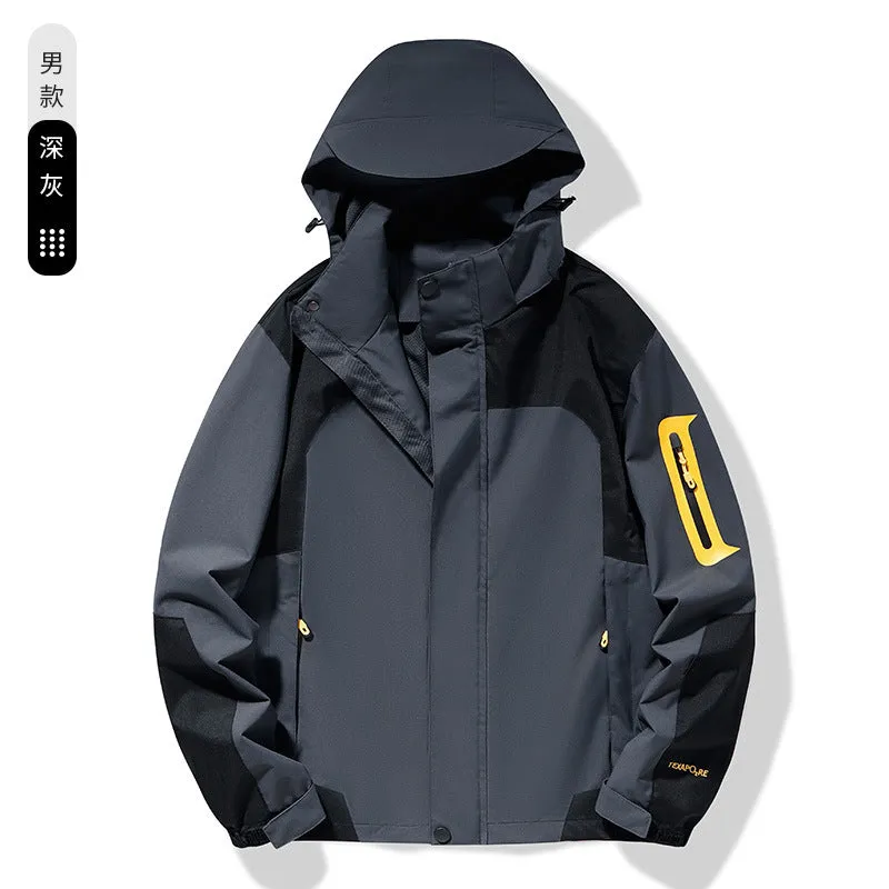INSTOCK-outdoor men's and women's  jackets waterproof and