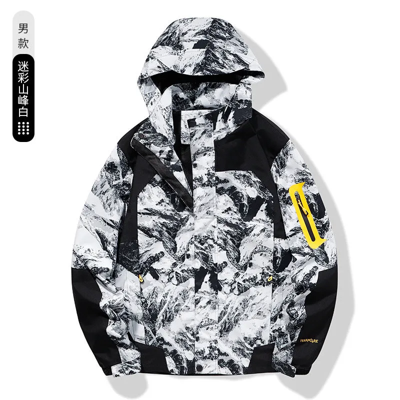 INSTOCK-outdoor men's and women's  jackets waterproof and
