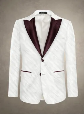 Italian Cotton Zaragoza Tuxedo Blazer