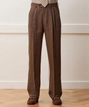 Italian Linen Silk Donegal Wythe Trouser