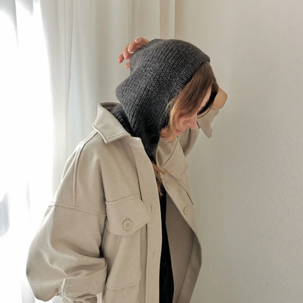 Kapuze NOMAD Hood Strickanleitung - Paula strickt (PDF)