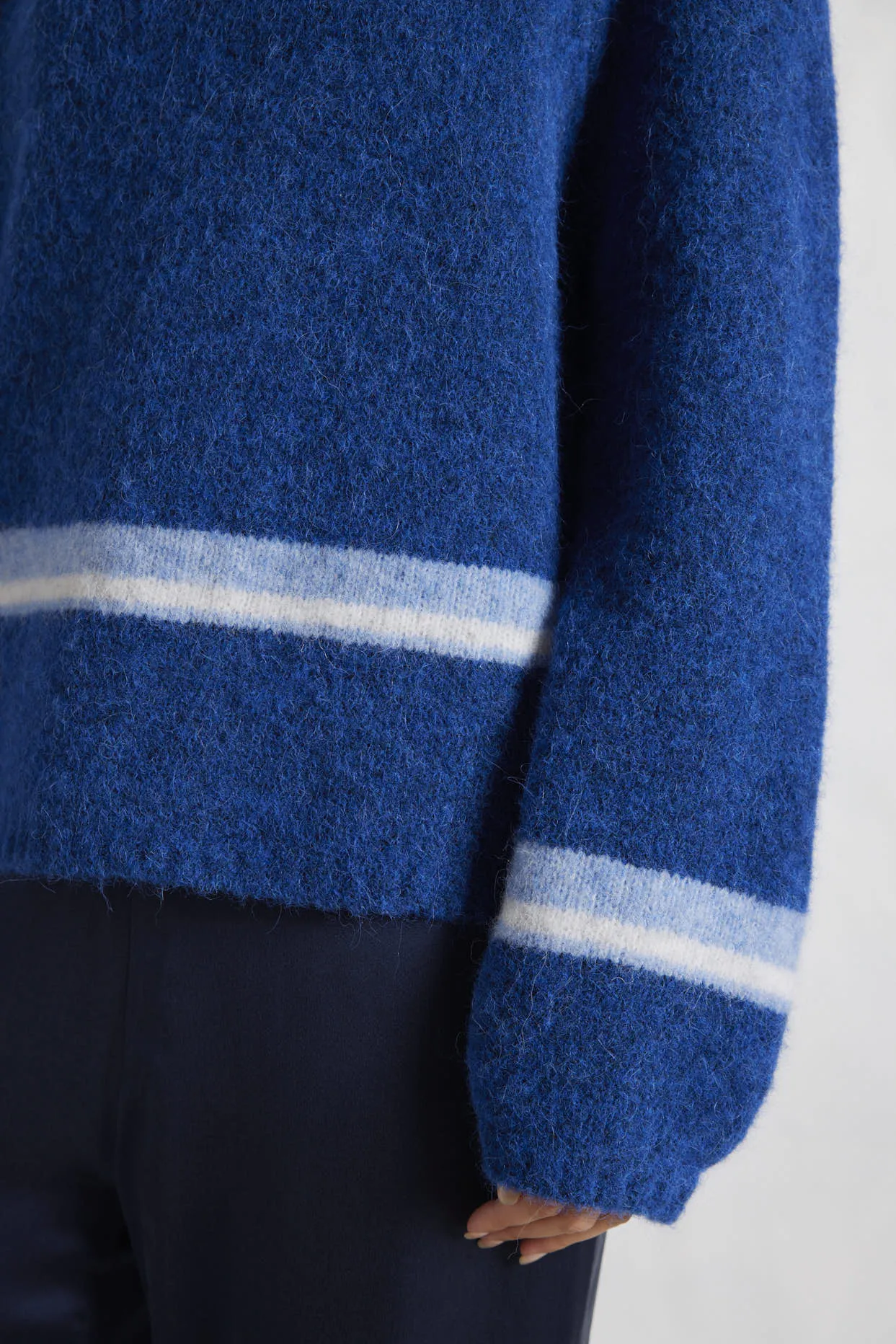 Leona Alpaca Sweater in Mayfair
