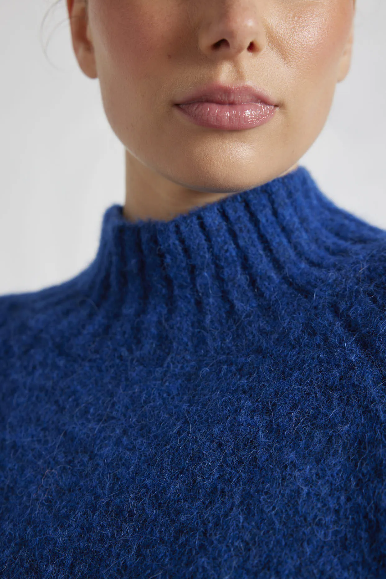 Leona Alpaca Sweater in Mayfair