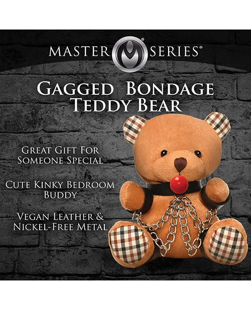 Master Series Gagged Teddy Bear