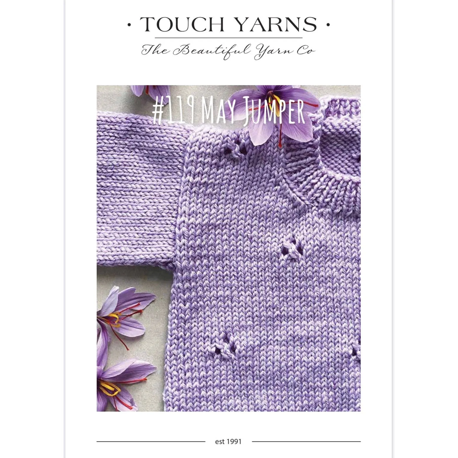 May Jumper Knitting Pattern #119