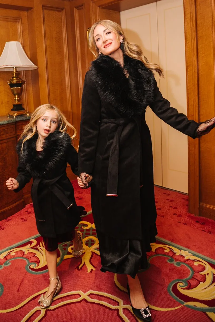 Mini Sloane Coat in Black - FINAL SALE