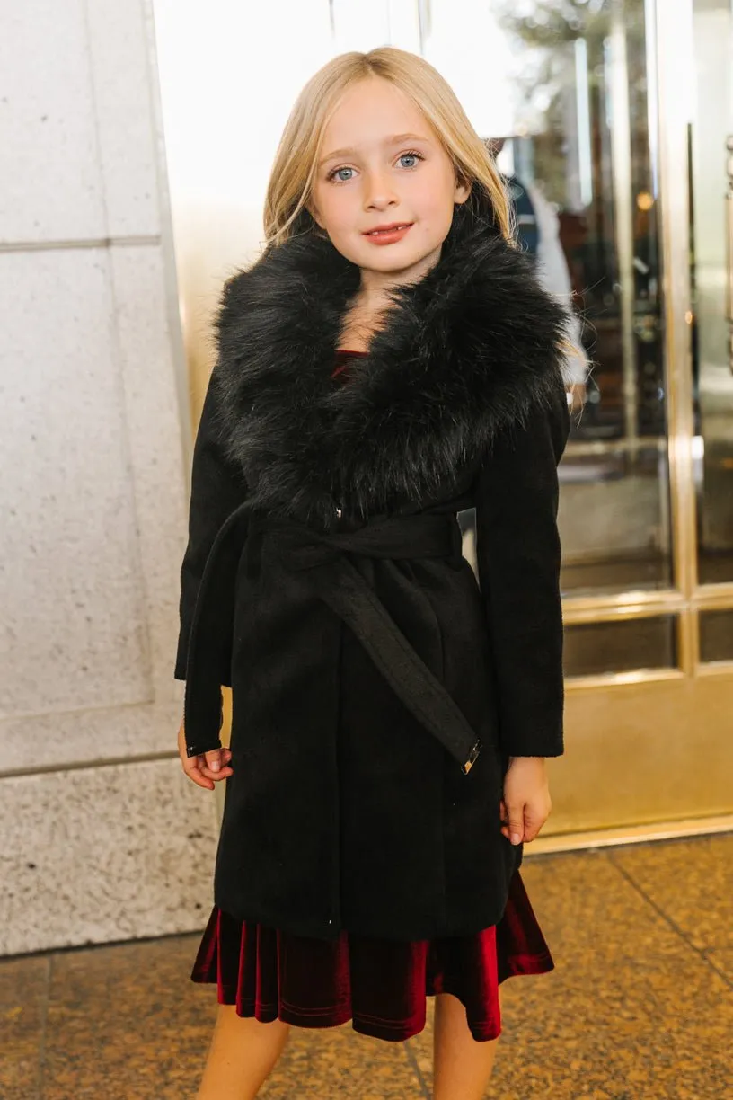 Mini Sloane Coat in Black - FINAL SALE