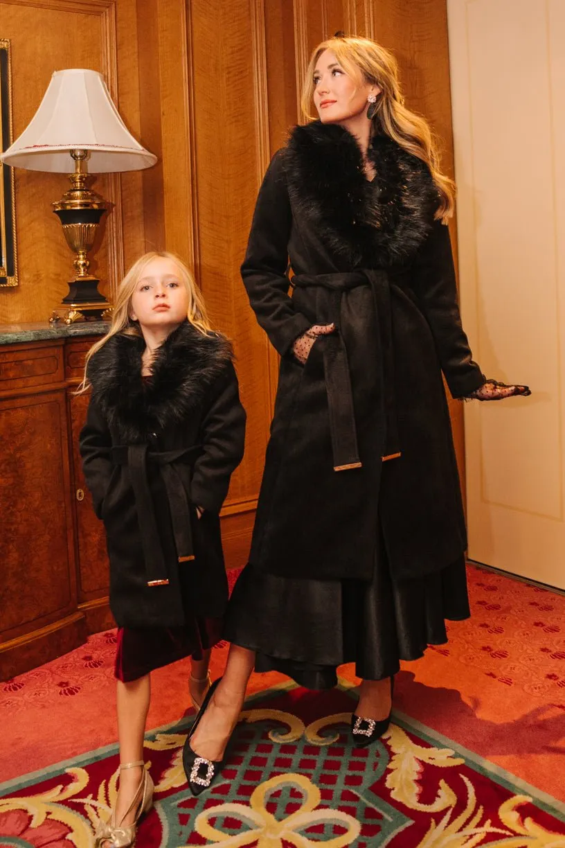 Mini Sloane Coat in Black - FINAL SALE
