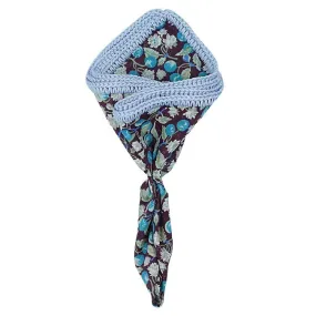 Mirtillo Blossom with Lilac Blue Signature Border