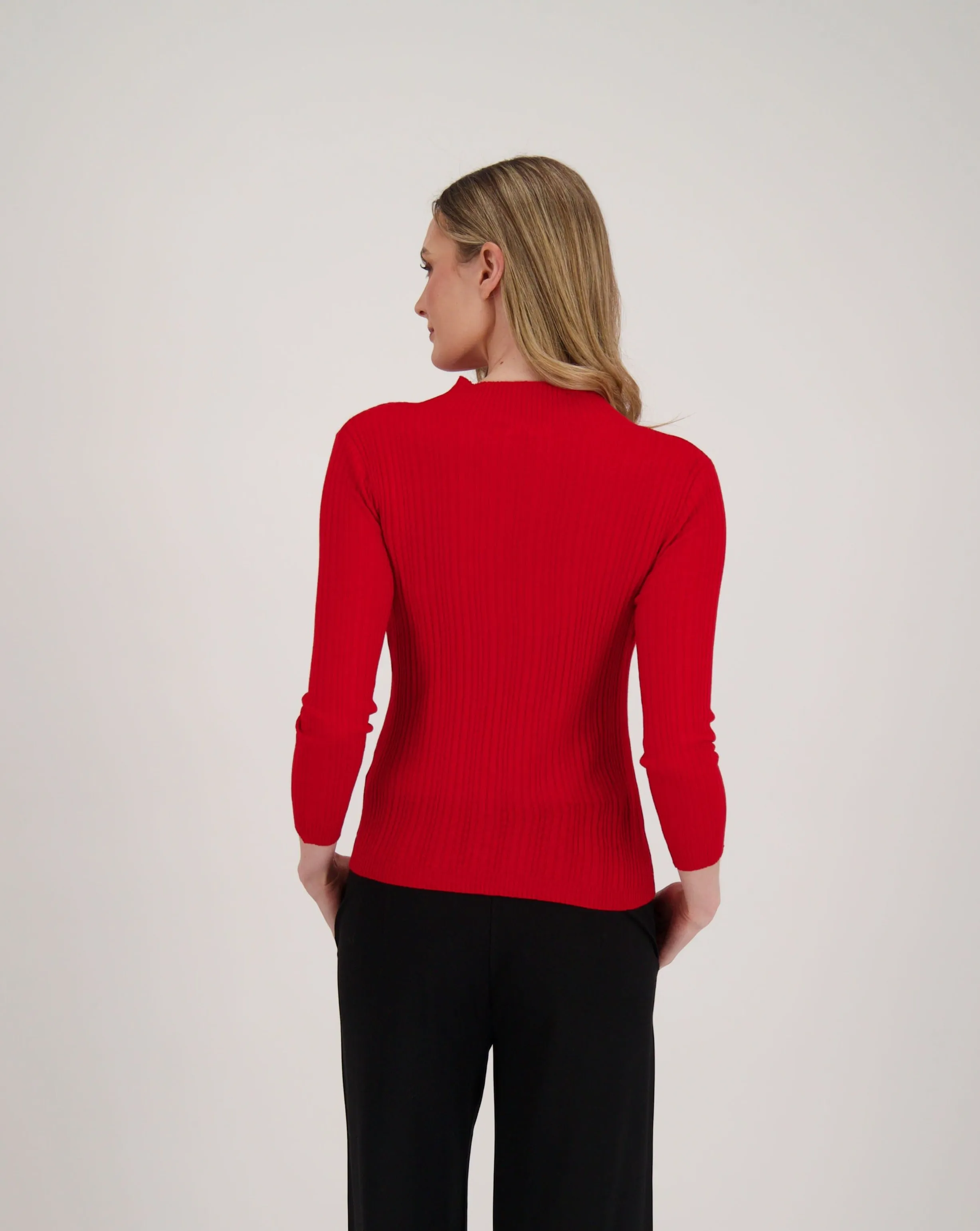 Mock Rib Sweater