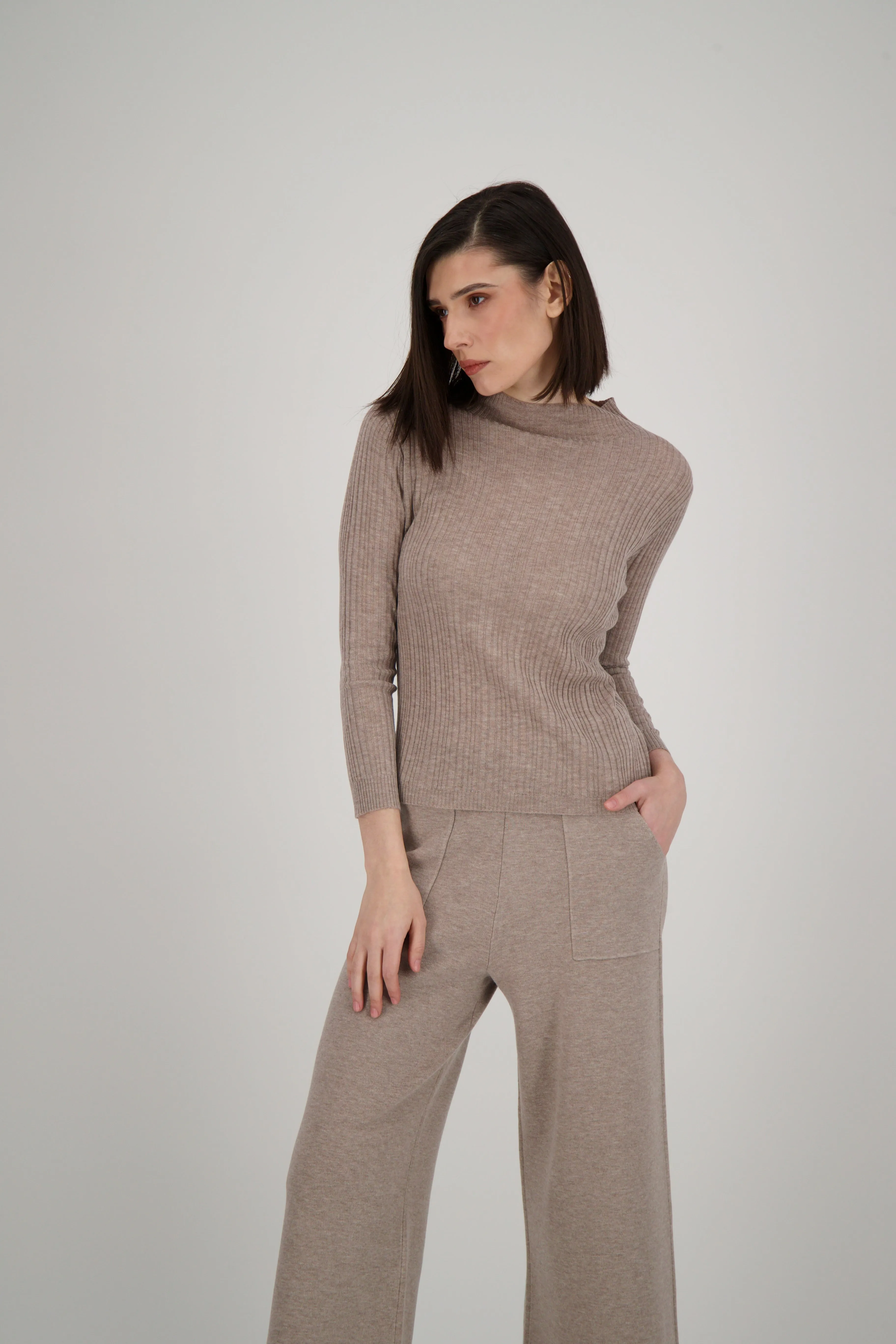 Mock Rib Sweater