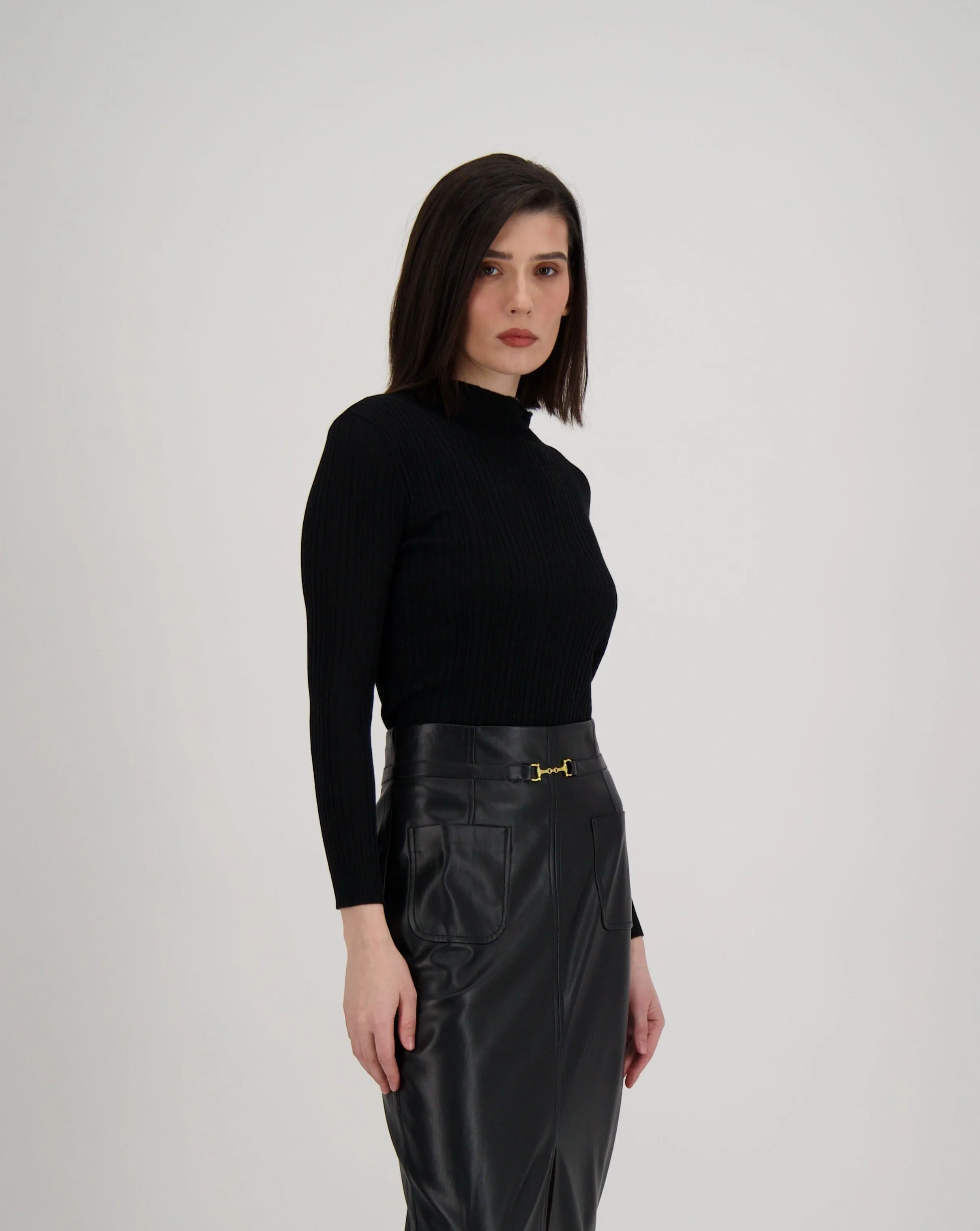 Mock Rib Sweater