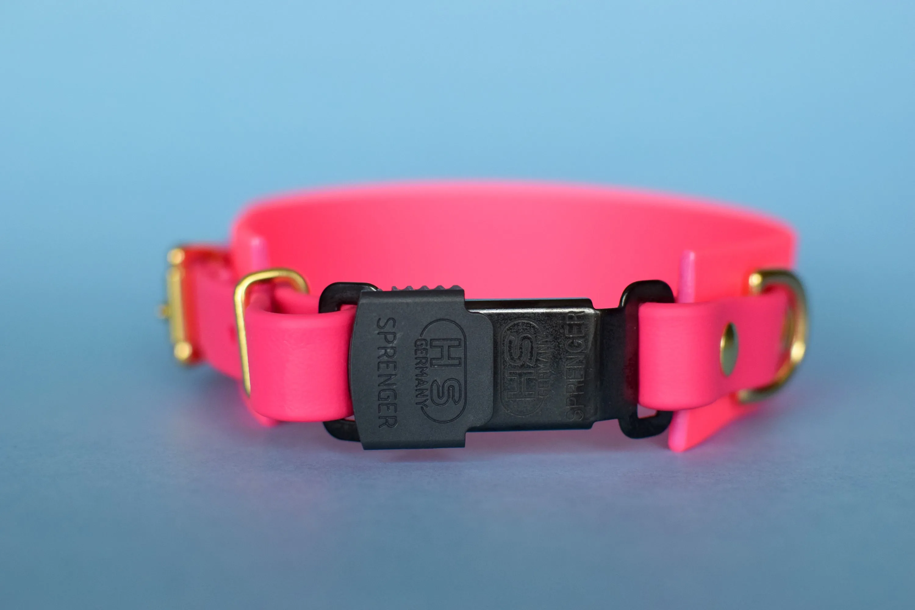 PREMADE COLLECTION - Hot Pink & Fuchsia Osgiliath Biothane Dog Collar