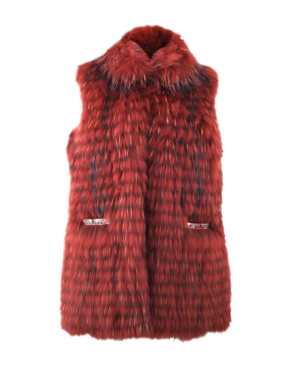Reversible Fur Vest