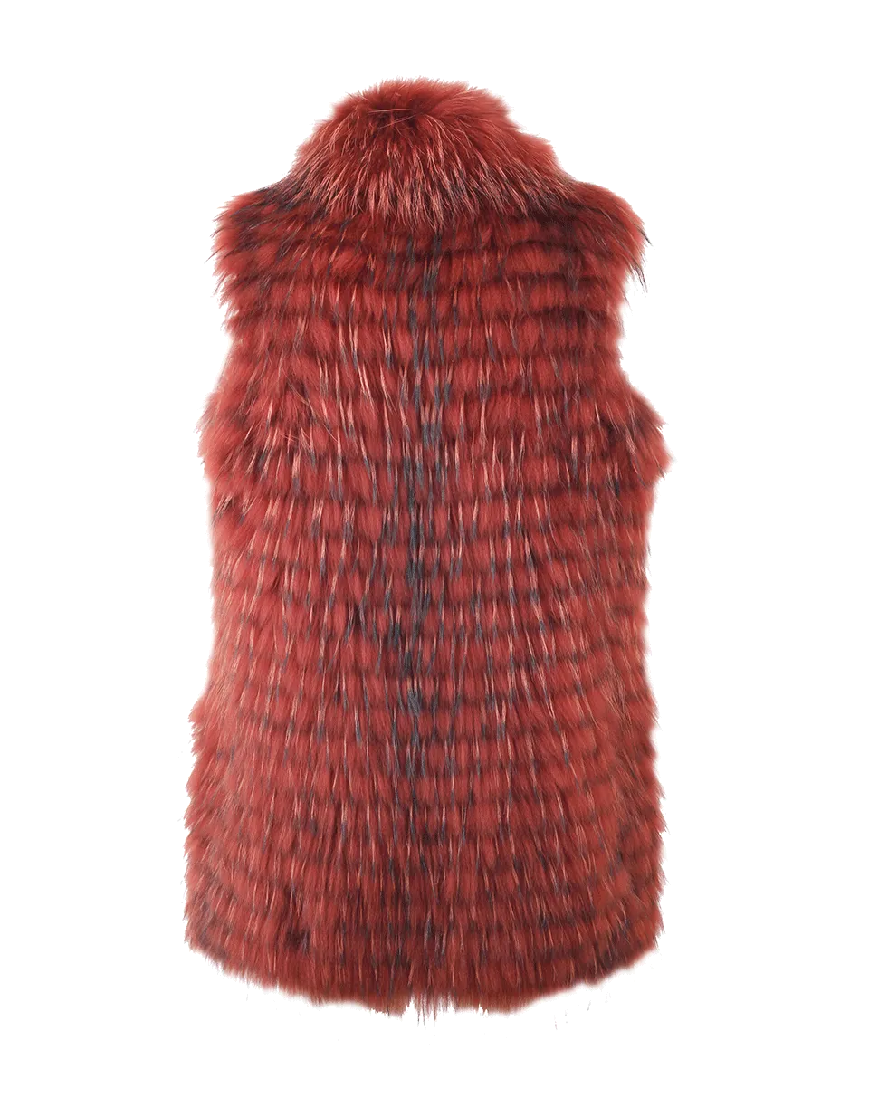 Reversible Fur Vest