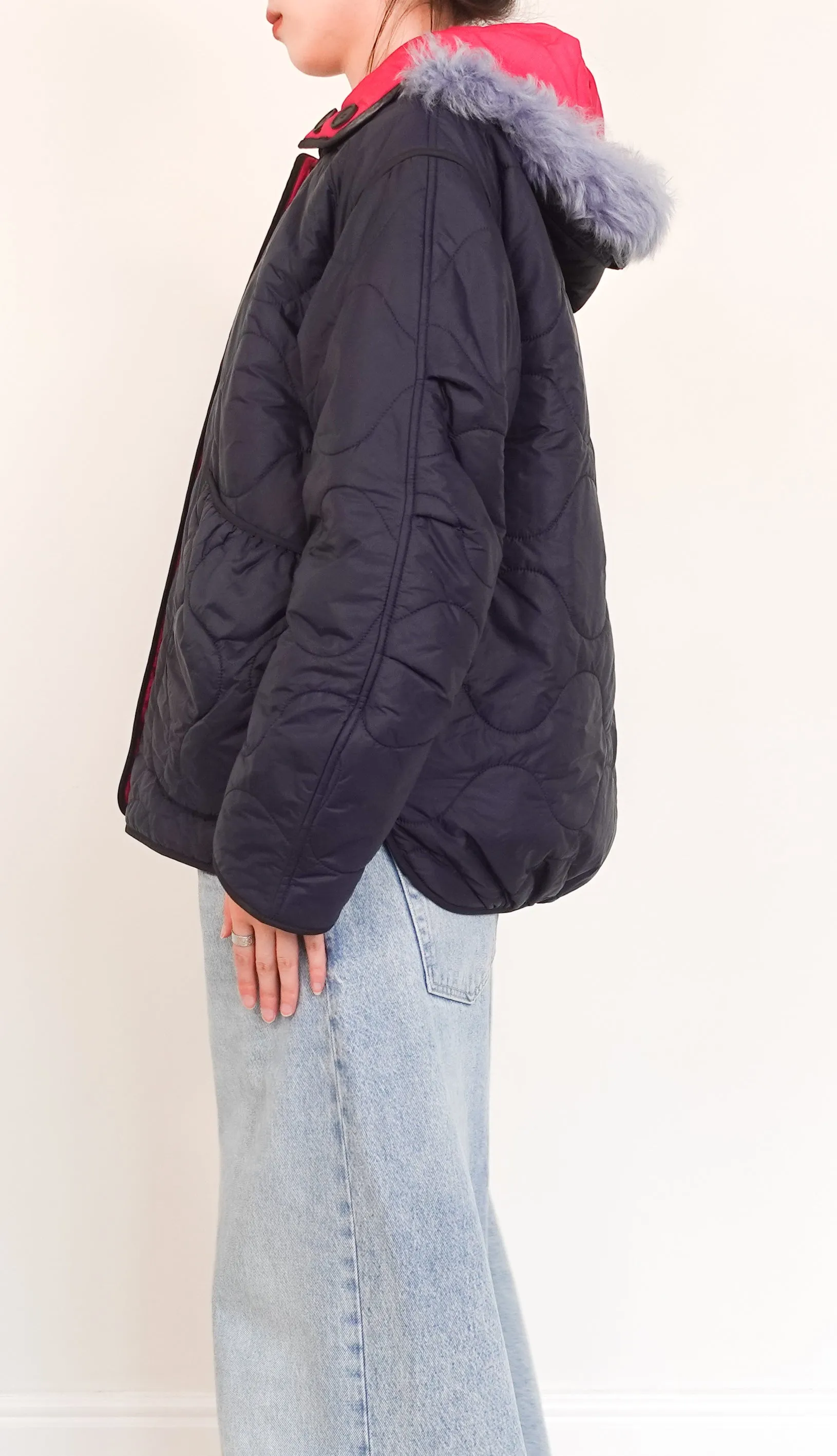 Reversible quilted jacket RRP £1k