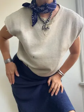 Sleeveless Sweatshirt