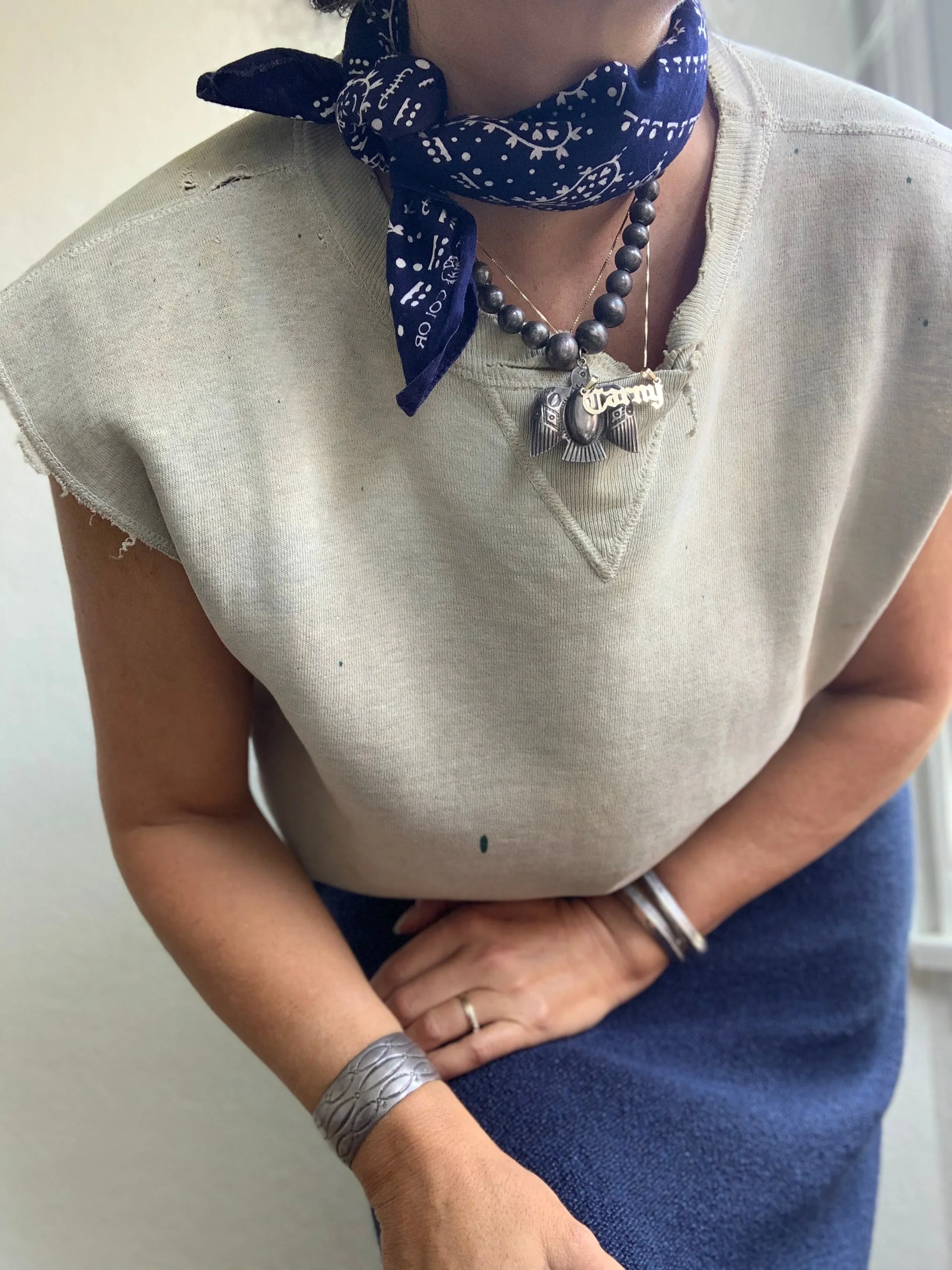 Sleeveless Sweatshirt