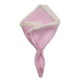 Stone Wash Pink With Off White Signature Border