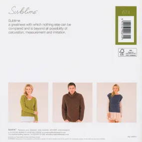 The Second Sublimely Cosy Luxurious Aran Tweed Book (674)