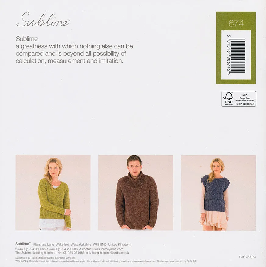 The Second Sublimely Cosy Luxurious Aran Tweed Book (674)