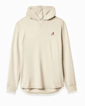 Toes on the Nose Natural Sea Silk Long Sleeve Hoodie (Script A)