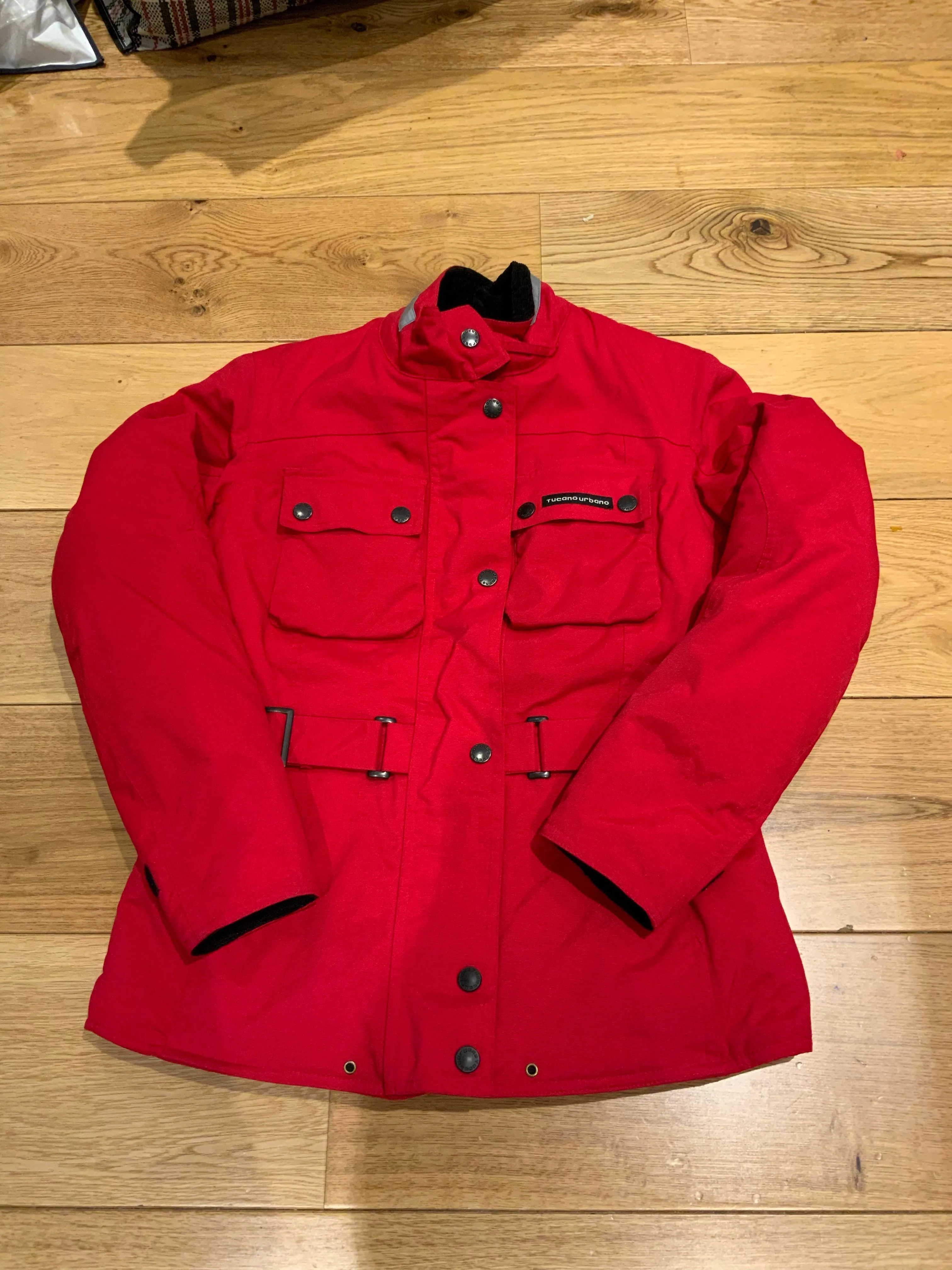 TUCANO URBANO Red Urban Fully waterproof and breathable MOTO Jacket Size Small children