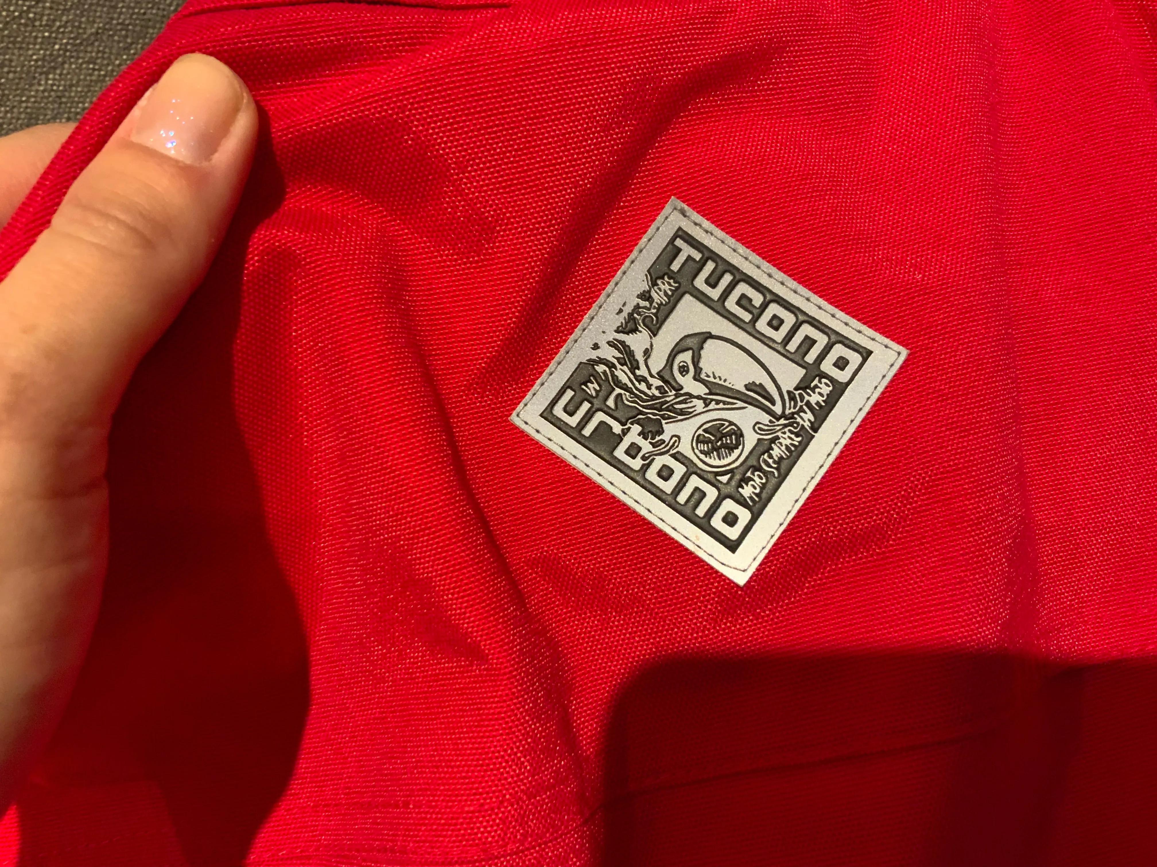 TUCANO URBANO Red Urban Fully waterproof and breathable MOTO Jacket Size Small children