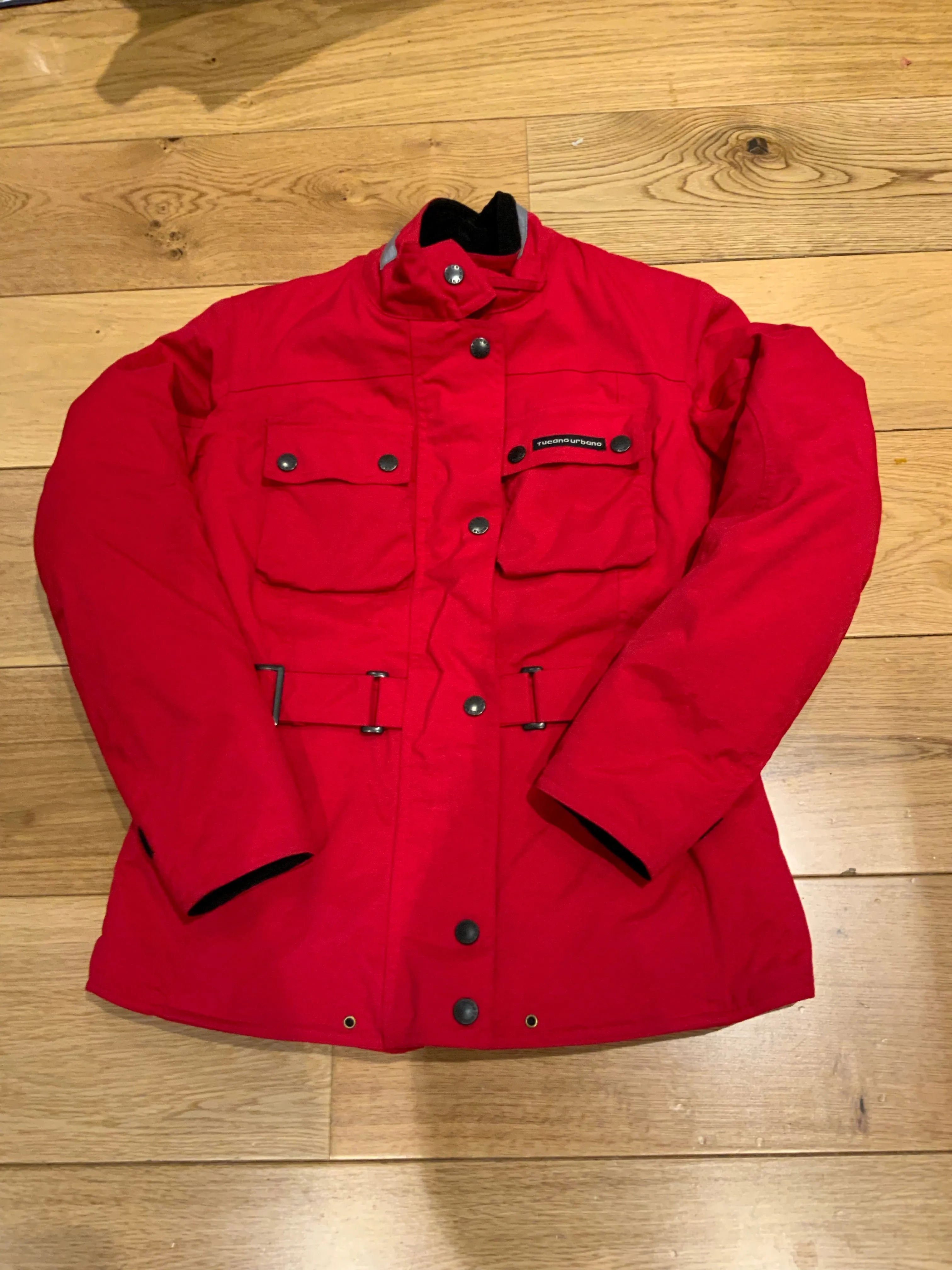 TUCANO URBANO Red Urban Fully waterproof and breathable MOTO Jacket Size Small children