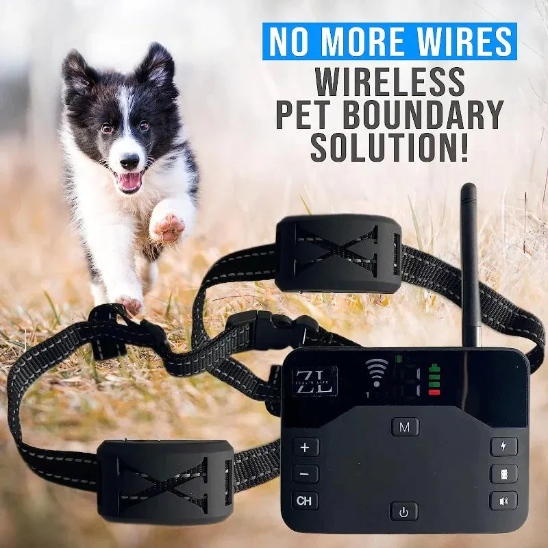 Wireless Dog Fence Wireless Boundary Containment System